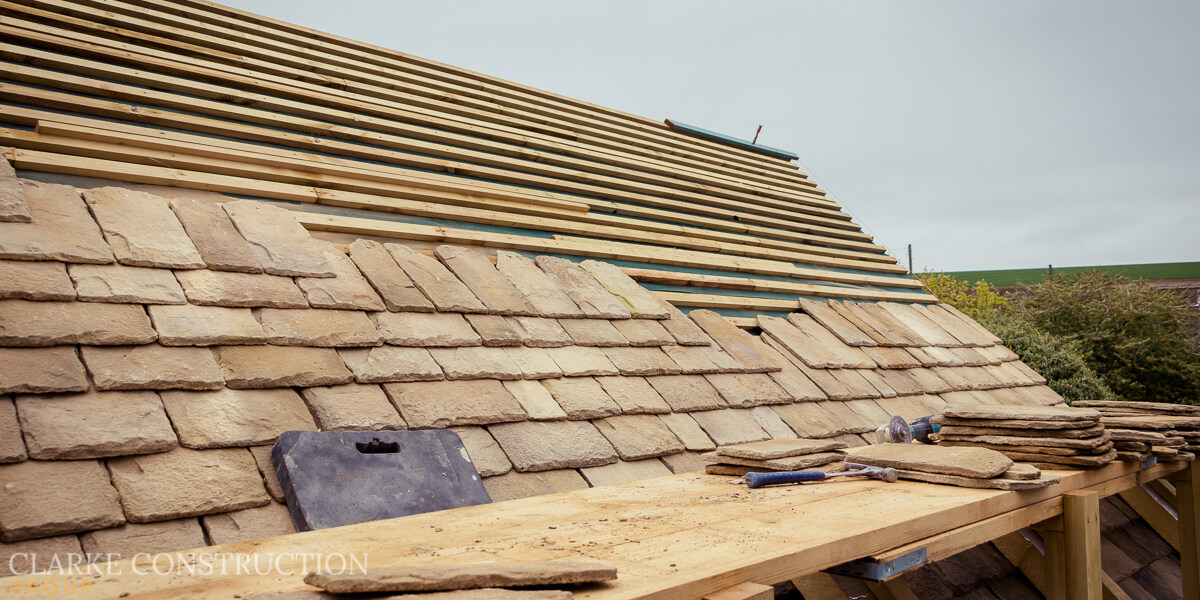 Timber-Framed Office Taking Shape banner