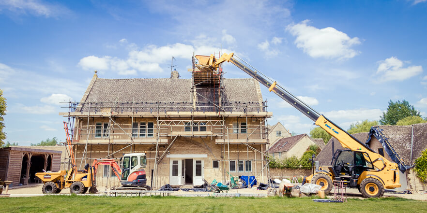 Demolition Continues banner