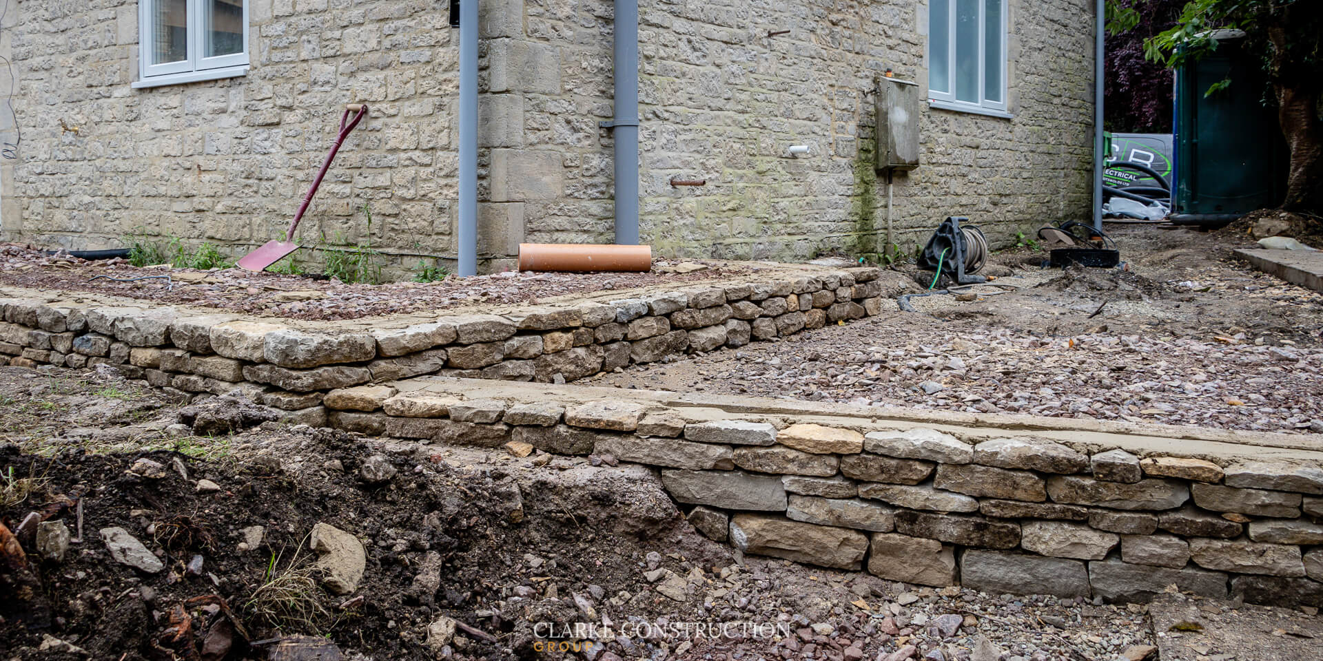 Landscaping Begins - Feature View