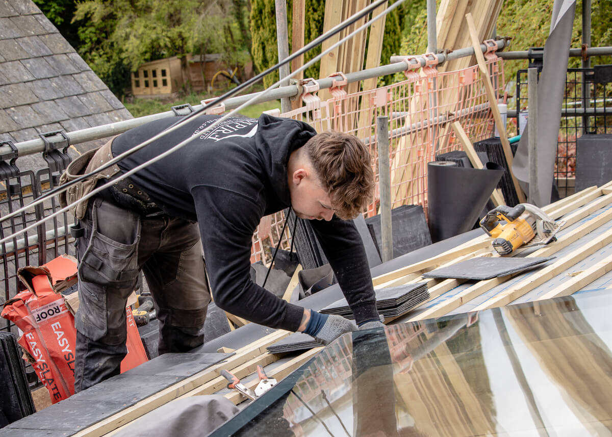 Orangery Roof - Final View