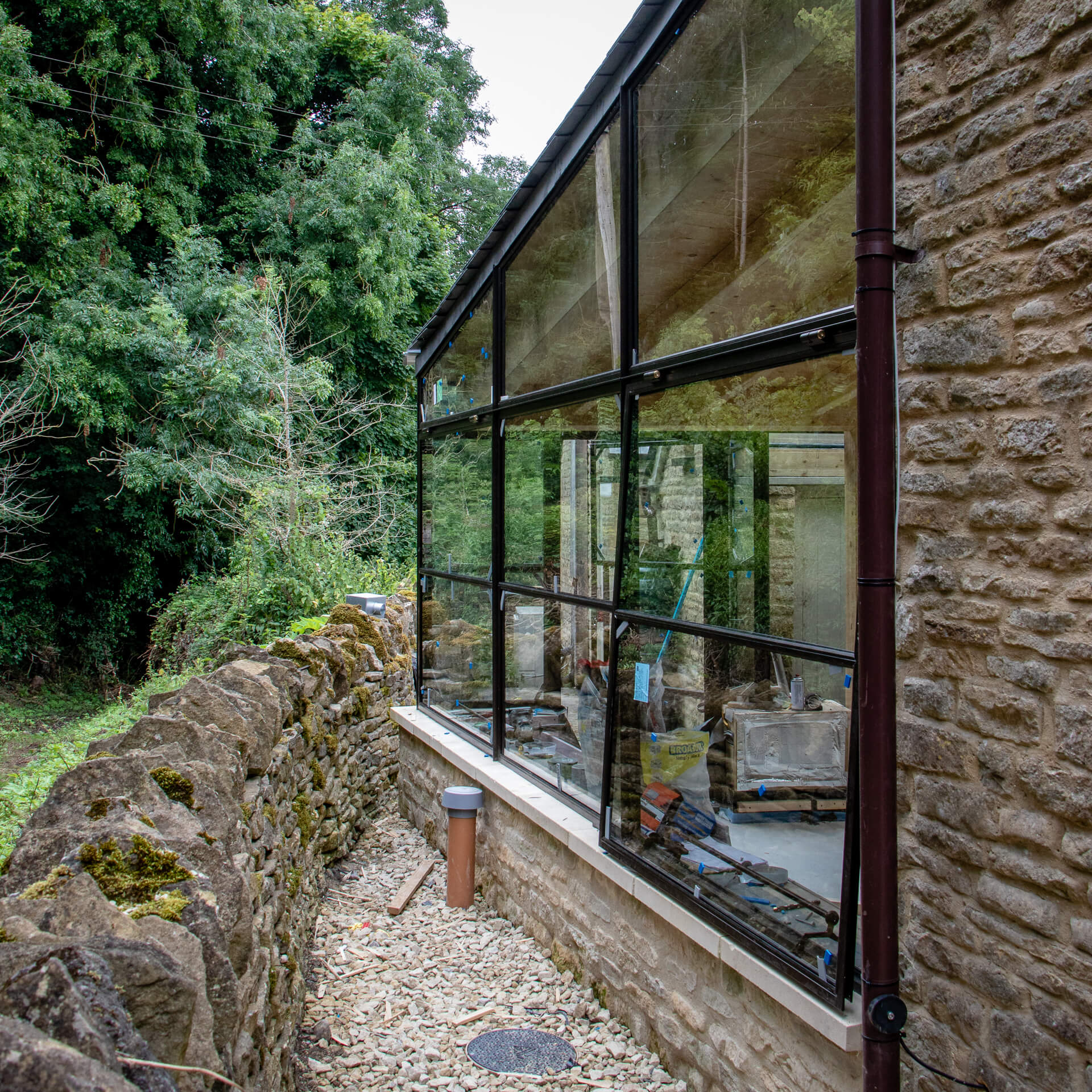 Orangery Nears Completion - Detail 2