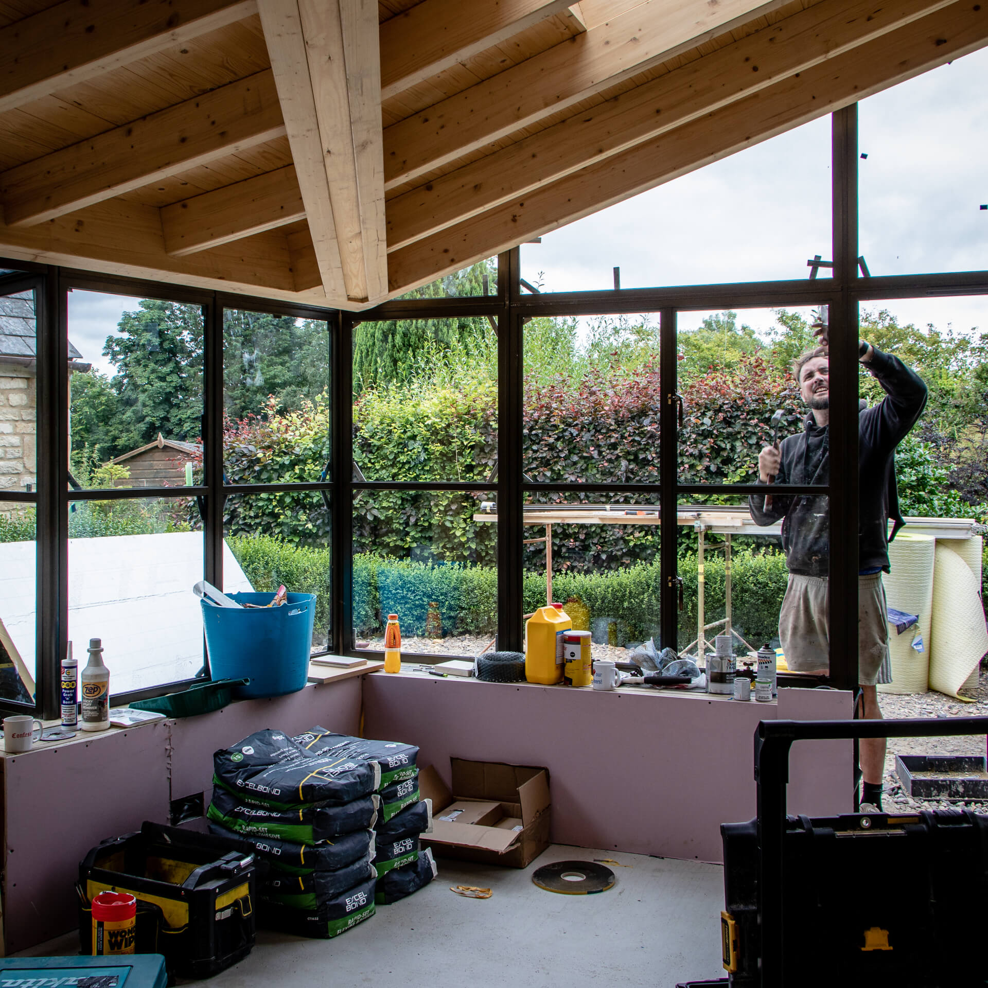 Orangery Nears Completion - Detail 3