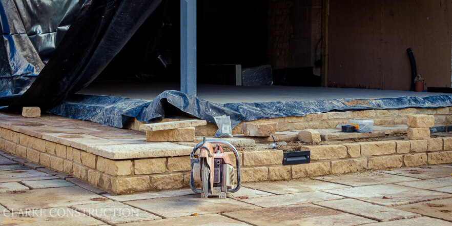 Double Layer Patio banner